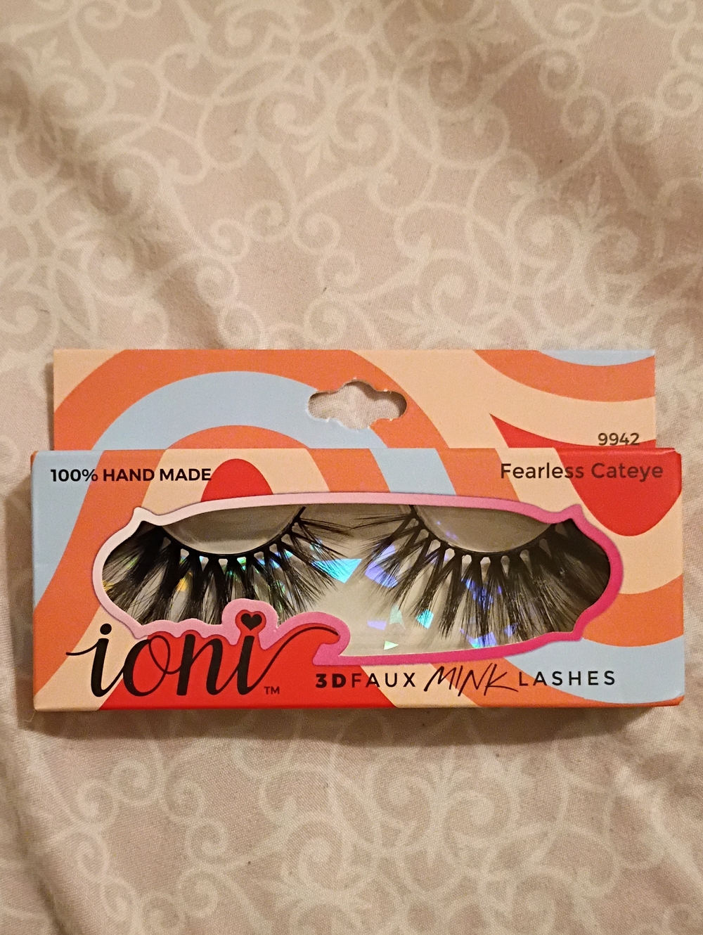 Ioni 3D Faux Mink Lashes - Black single pack
